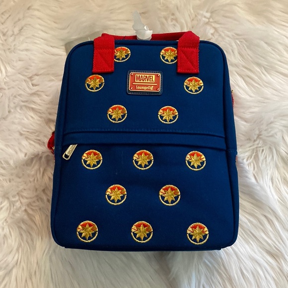 Captain Marvel Loungefly Canvas Mini 